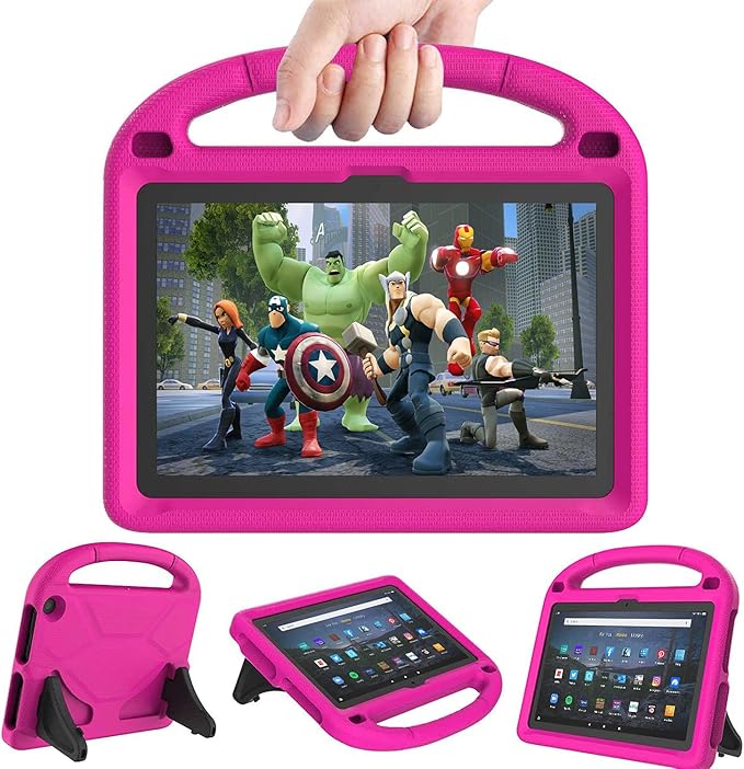 Fire HD 10 & Fire HD 10 Plus Tablet Case for Kids(
